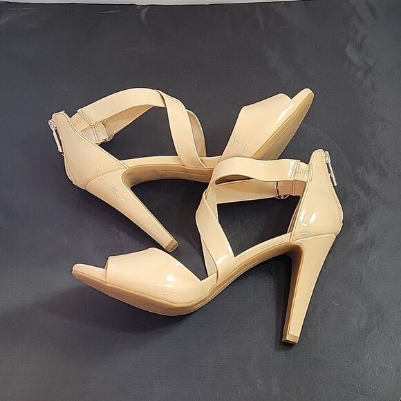 BRAND NEW MARC ANDREW CRISSCROSS STRAP BACK ZIP CLOSURE OPEN TOE SANDAL - Picture 8 of 14